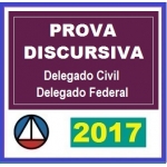 Prova Discursiva - Delegado Civil e Delegado Federal 2017